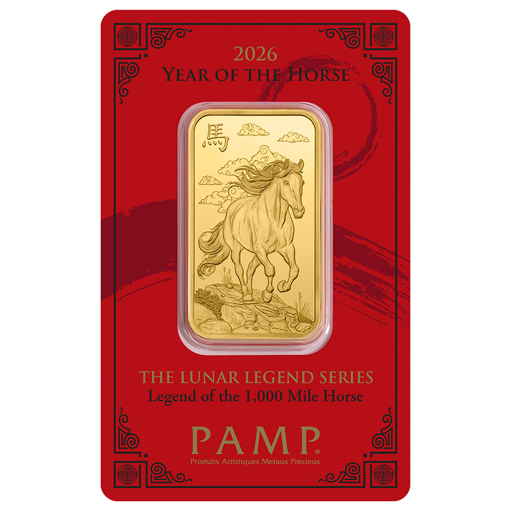 Minted Gold Bars — PAMP Suisse