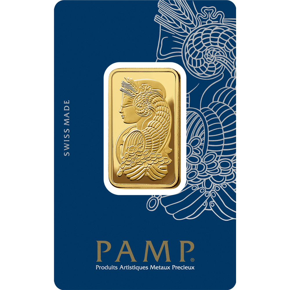 Pamp Suisse Lady Fortuna™ Gold Minted Bar - 2 Tolas